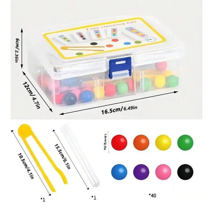 Juego didáctico Tubos de ensayo