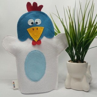 Títere de mano Pollo