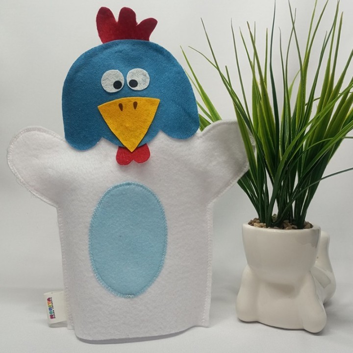 Títere de mano Pollo