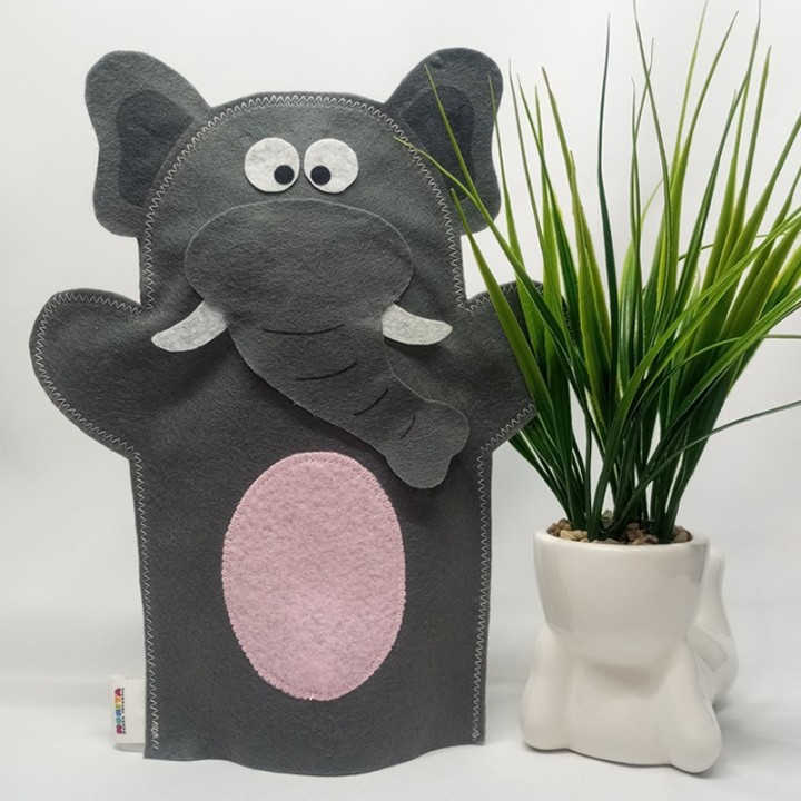 Títere de mano Elefante