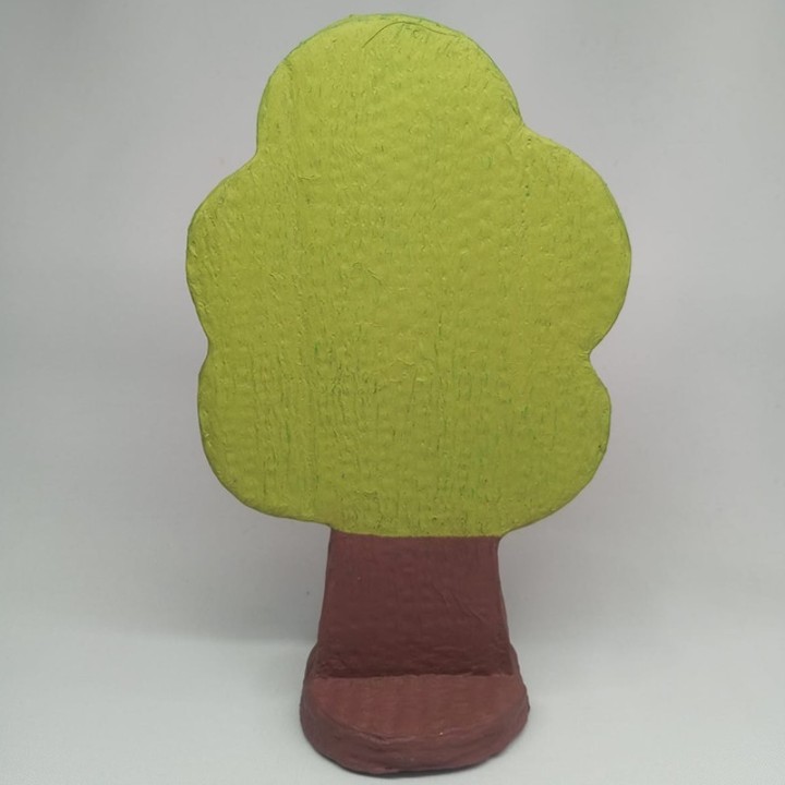 Árbol de cartón