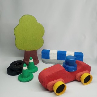 Set Formula1 rojo