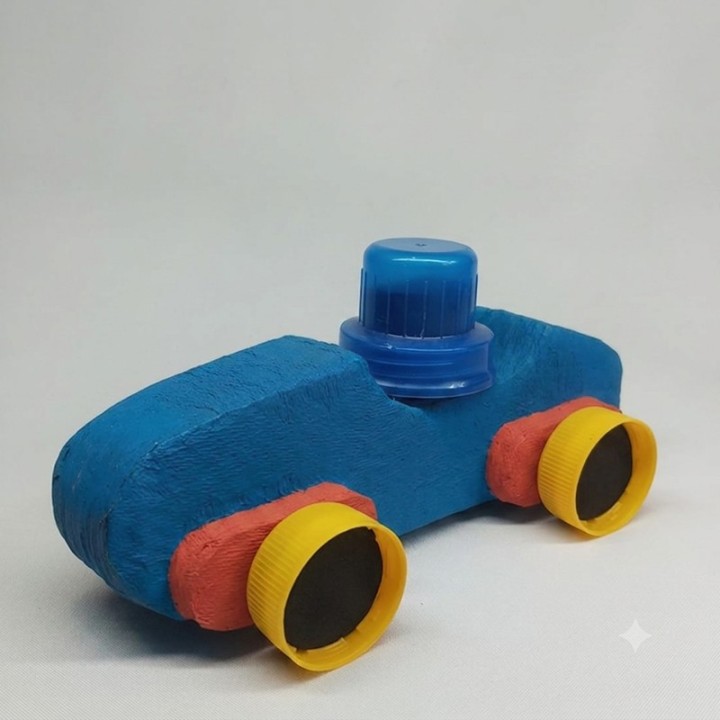 Auto Formula 1 de Cartón