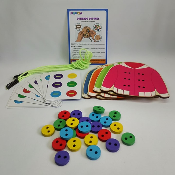 Caja de estimulación - Motricidad Fina