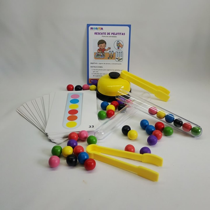 Caja de estimulación - Motricidad Fina